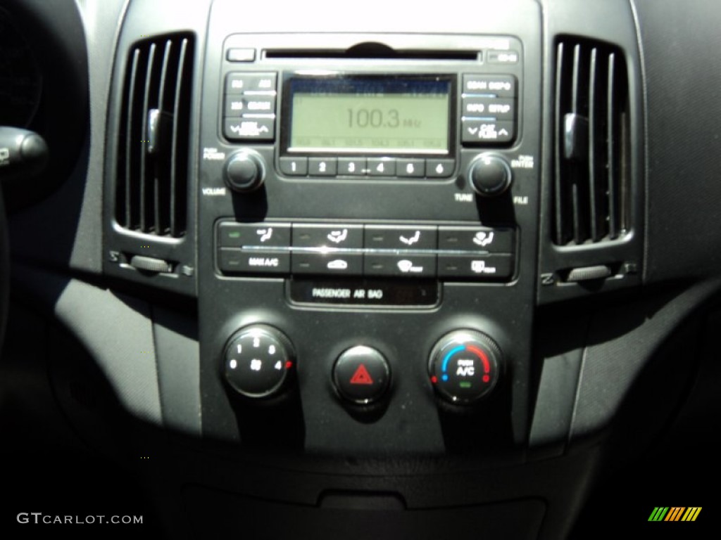 2009 Elantra Touring - Carbon Gray / Black photo #20
