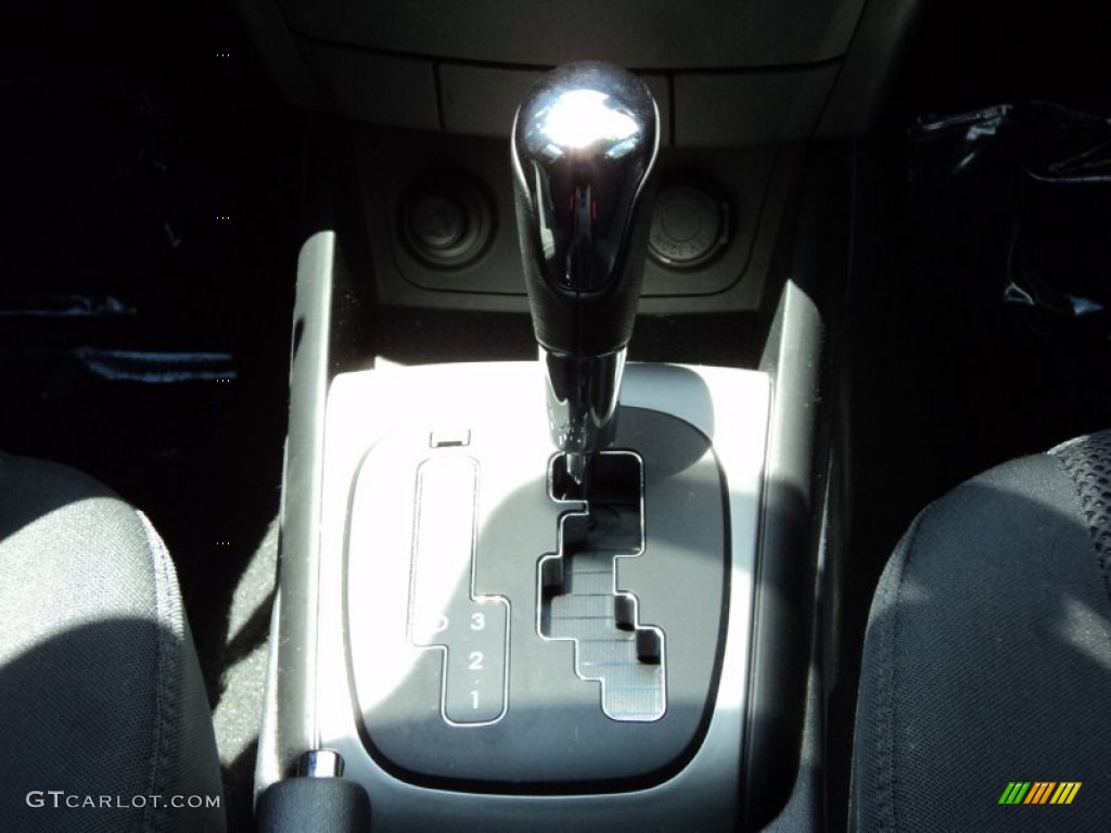 2009 Elantra Touring - Carbon Gray / Black photo #22