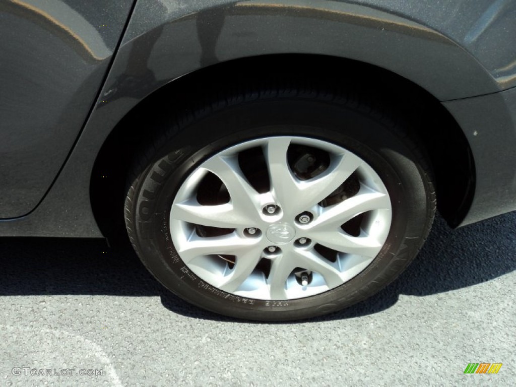 2009 Elantra Touring - Carbon Gray / Black photo #26