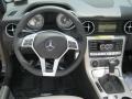 2012 Mercedes-Benz SLK Ash/Black Interior Dashboard Photo