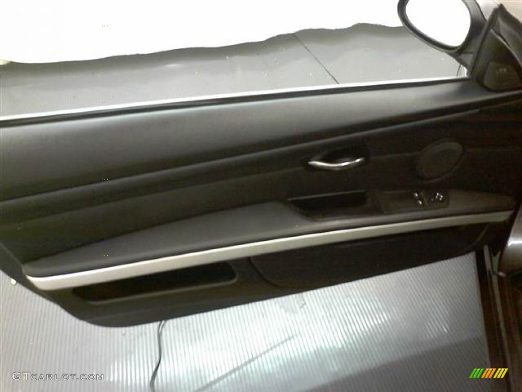 2007 3 Series 335i Coupe - Sparkling Graphite Metallic / Black photo #12