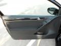 Interlagos Plaid Cloth 2012 Volkswagen GTI 2 Door Door Panel