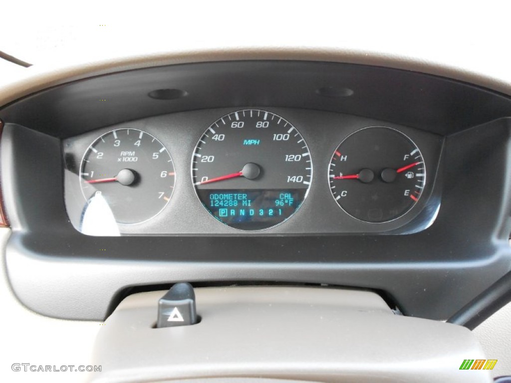 2007 Chevrolet Impala LT Gauges Photo #52033959