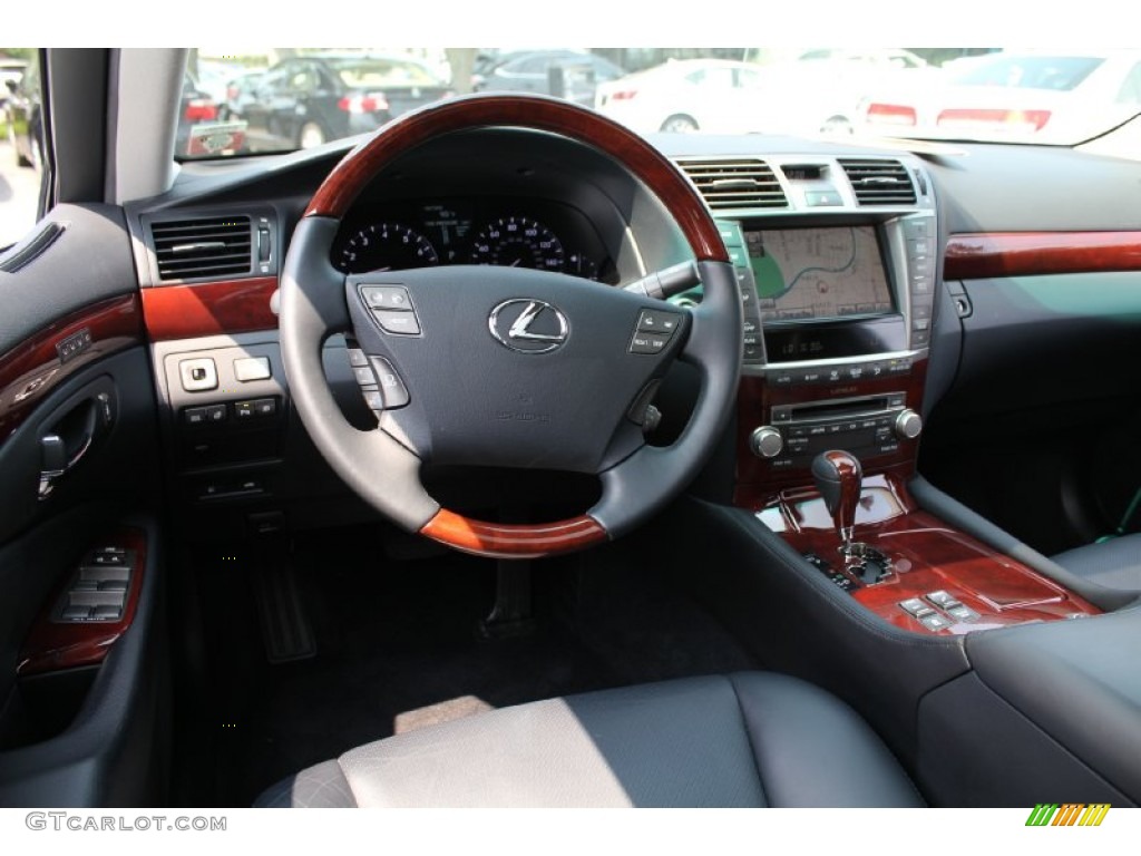 Black Interior 2010 Lexus LS 460 AWD Photo #52033983