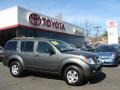 2008 Storm Gray Nissan Pathfinder LE 4x4  photo #1