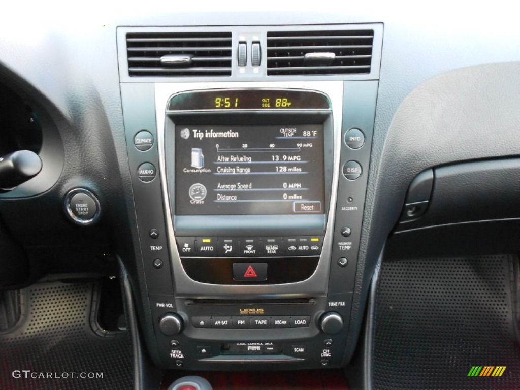 2009 Lexus GS 350 Controls Photo #52034256