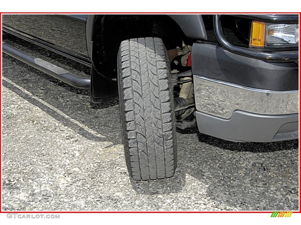 2005 Silverado 3500 LS Crew Cab 4x4 - Black / Dark Charcoal photo #11