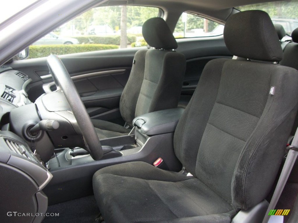 Black Interior 2010 Honda Accord EX Coupe Photo #52035945