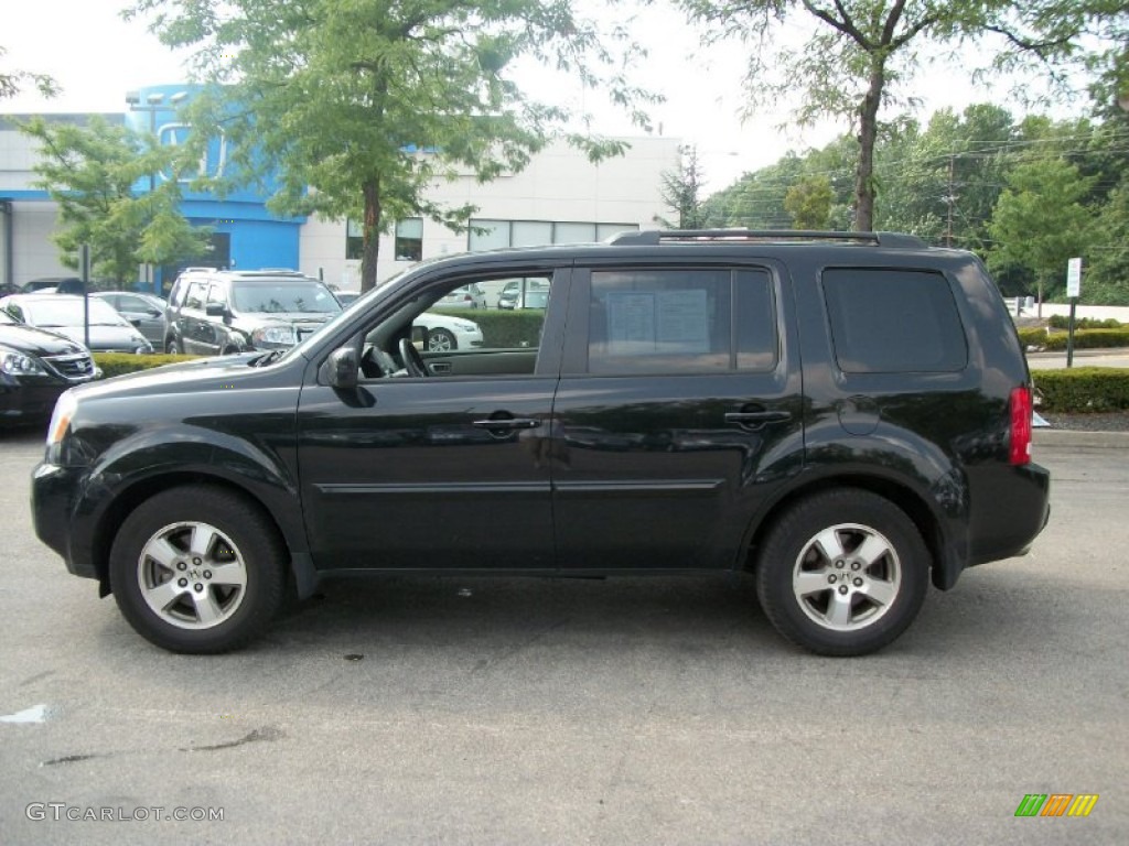 2009 Pilot EX 4WD - Formal Black / Gray photo #1