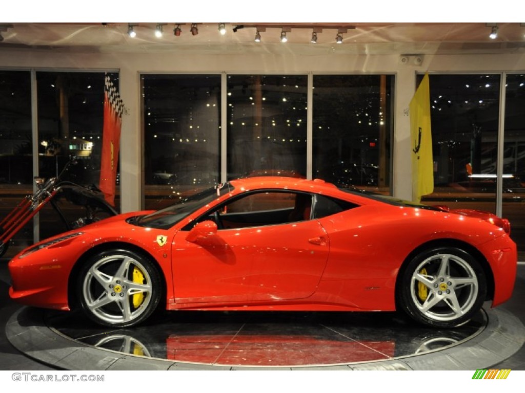 Rosso Scuderia (Red) 2010 Ferrari 458 Italia Exterior Photo #52036350