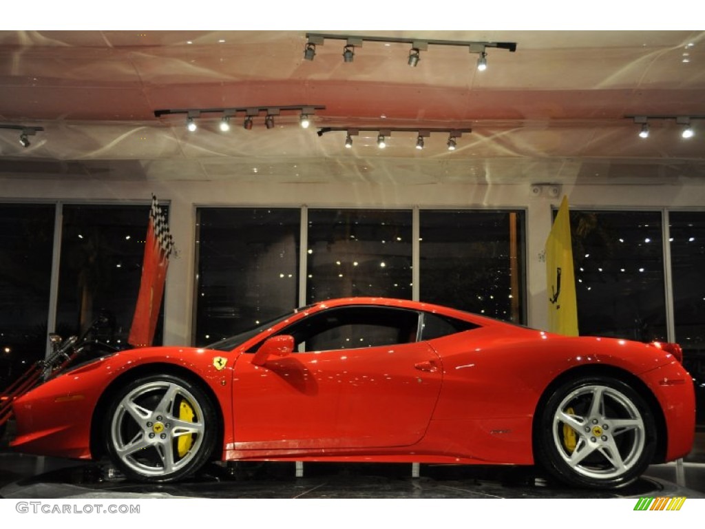 Rosso Scuderia (Red) 2010 Ferrari 458 Italia Exterior Photo #52036356