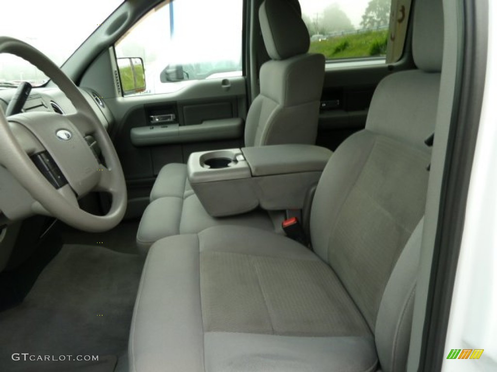 2004 F150 XLT SuperCrew 4x4 - Oxford White / Tan photo #10