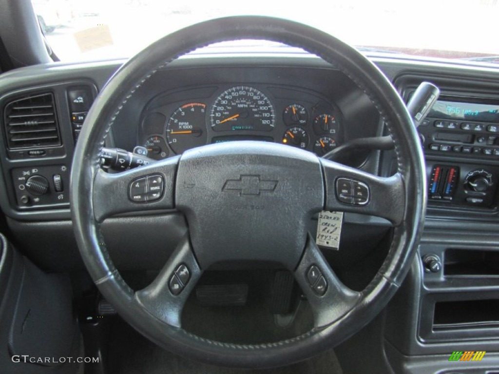 2005 Silverado 2500HD LS Crew Cab 4x4 - Victory Red / Dark Charcoal photo #5