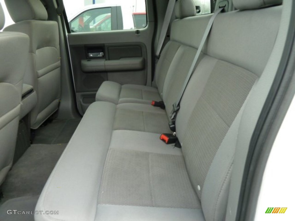2004 F150 XLT SuperCrew 4x4 - Oxford White / Tan photo #11