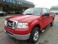 Bright Red - F150 XLT SuperCab 4x4 Photo No. 8