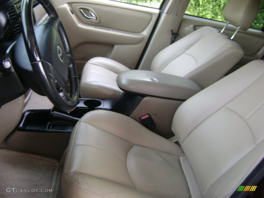 2002 Tribute ES V6 4WD - Chestnut Metallic / Beige photo #8