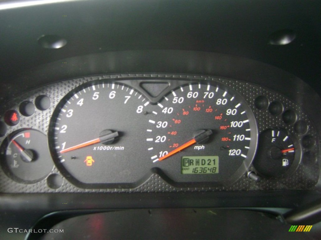 2002 Mazda Tribute ES V6 4WD Gauges Photo #52037397