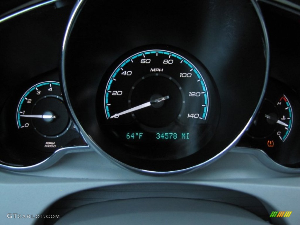 2010 Chevrolet Malibu LS Sedan Gauges Photo #52037400