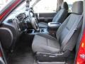 Ebony Black 2007 GMC Sierra 1500 SLE Crew Cab 4x4 Interior Color