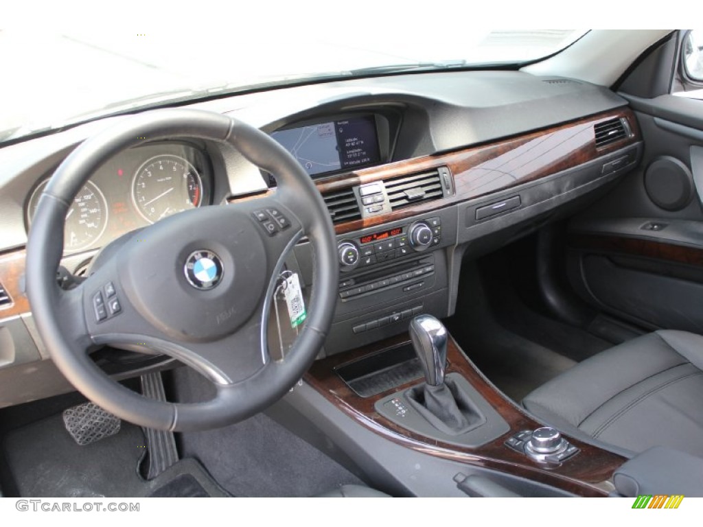2011 BMW 3 Series 328i xDrive Coupe Black Dashboard Photo #52040225