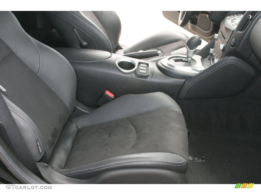 2010 370Z Touring Coupe - Magnetic Black / Black Leather photo #30