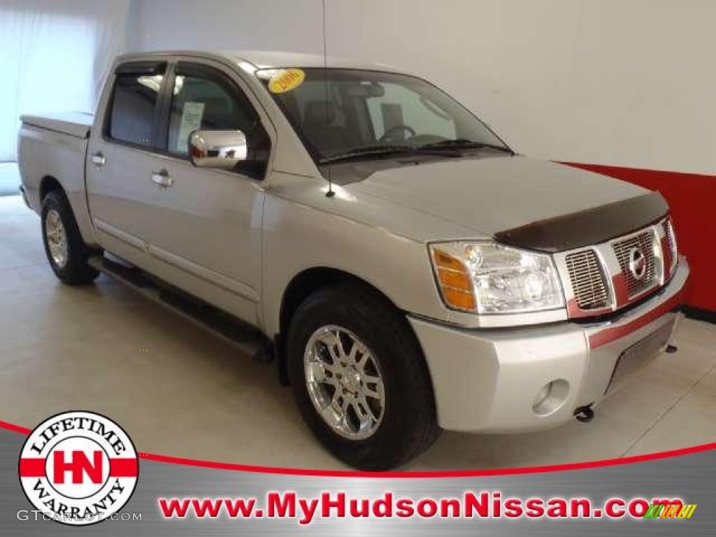 Radiant Silver Nissan Titan