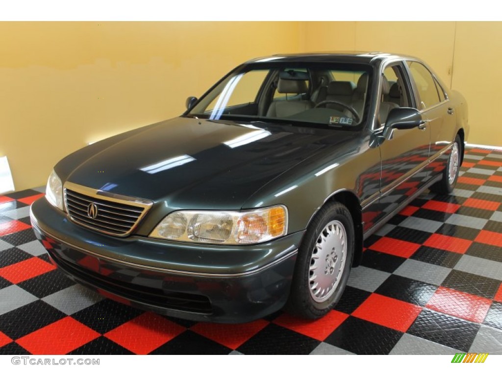 Dark Eucalyptus Pearl 1997 Acura RL 3.5 Sedan Exterior Photo #52042478