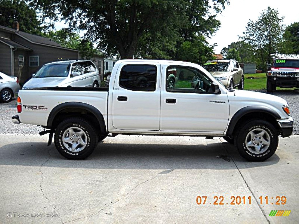 2004 Super White Toyota Tacoma V6 Trd Double Cab 4x4