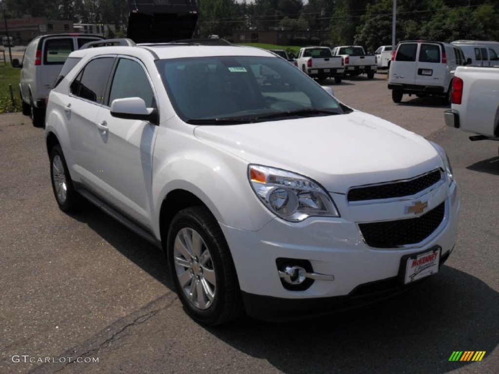2011 Summit White Chevrolet Equinox Lt Awd 52039945 Photo