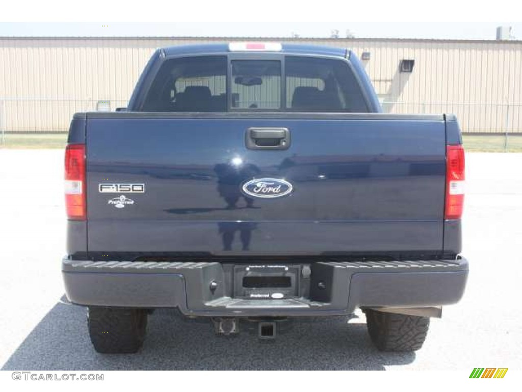 2004 F150 FX4 SuperCab 4x4 - True Blue Metallic / Black/Medium Flint photo #6