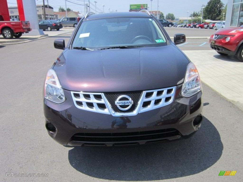 2011 Rogue SV AWD - Black Amethyst / Black photo #2