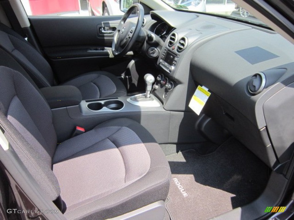2011 Rogue SV AWD - Black Amethyst / Black photo #6