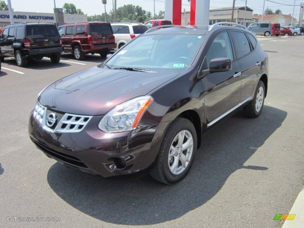 2011 Rogue SV AWD - Black Amethyst / Black photo #7