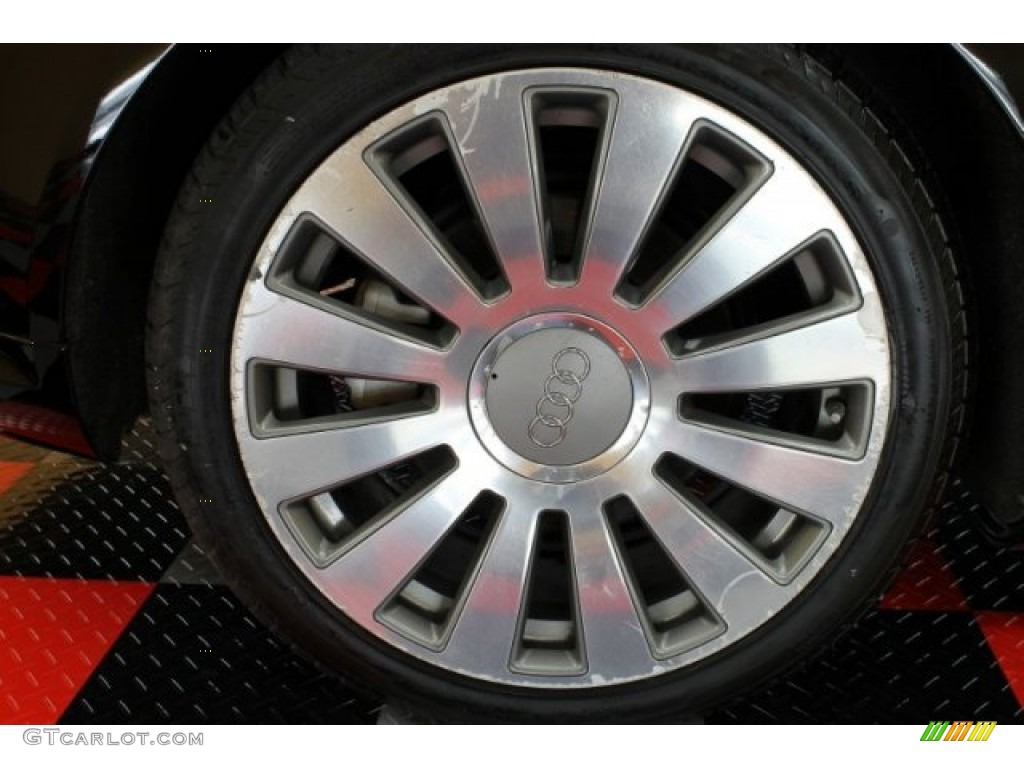2005 A8 L 4.2 quattro - Brilliant Black / Black/Amaretto photo #23
