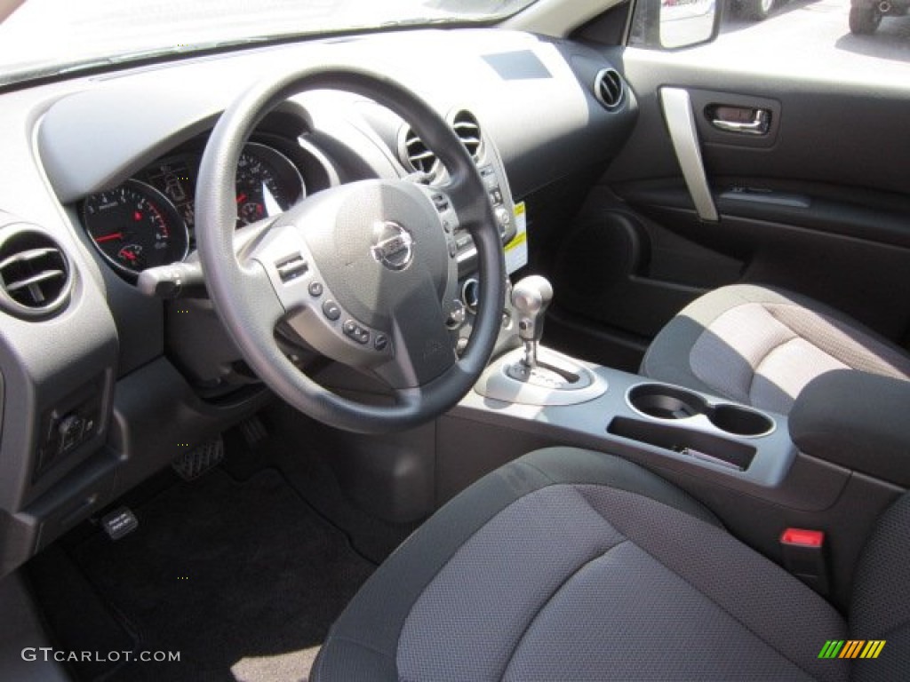 2011 Rogue SV AWD - Black Amethyst / Black photo #14