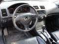 Black 2004 Honda Accord EX V6 Coupe Interior Color