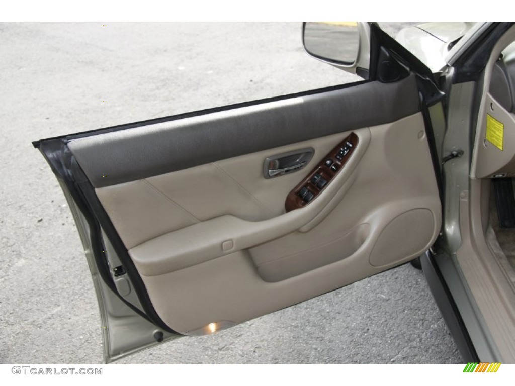 2004 Subaru Outback 3.0 L.L.Bean Edition Wagon Beige Door Panel Photo #52043696