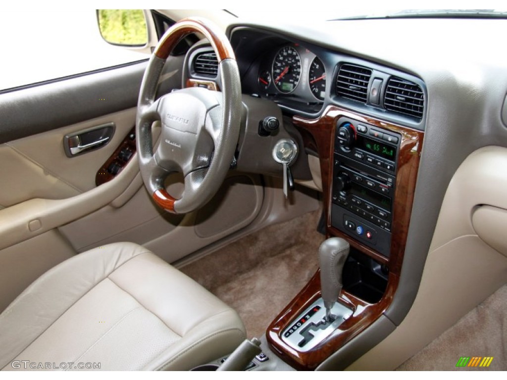 Beige Interior 2004 Subaru Outback 3.0 L.L.Bean Edition Wagon Photo #52043753