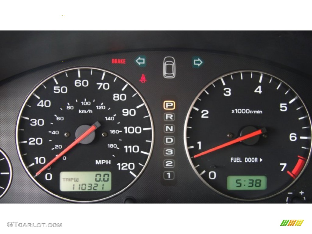 2004 Subaru Outback 3.0 L.L.Bean Edition Wagon Gauges Photo #52043861