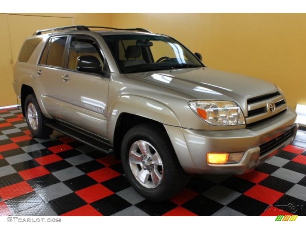 2004 4Runner SR5 4x4 - Dorado Gold Pearl / Taupe photo #1
