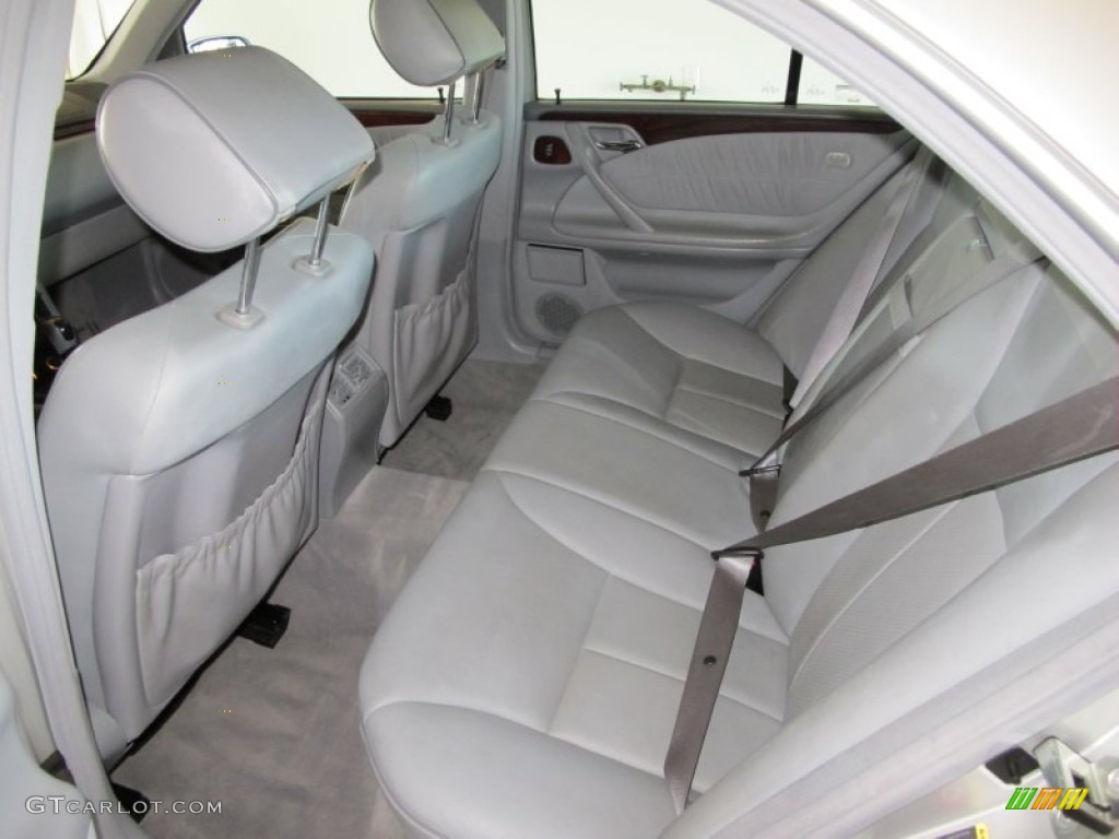 Ash Interior 2001 Mercedes-Benz E 430 Sedan Photo #52044698