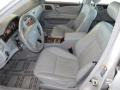  2001 E 430 Sedan Ash Interior