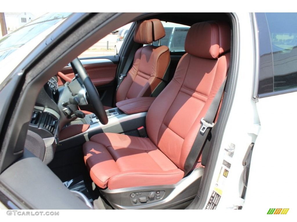 Chateau Red Interior 2011 BMW X6 xDrive50i Photo #52046258