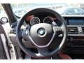 Chateau Red Steering Wheel Photo for 2011 BMW X6 #52046291