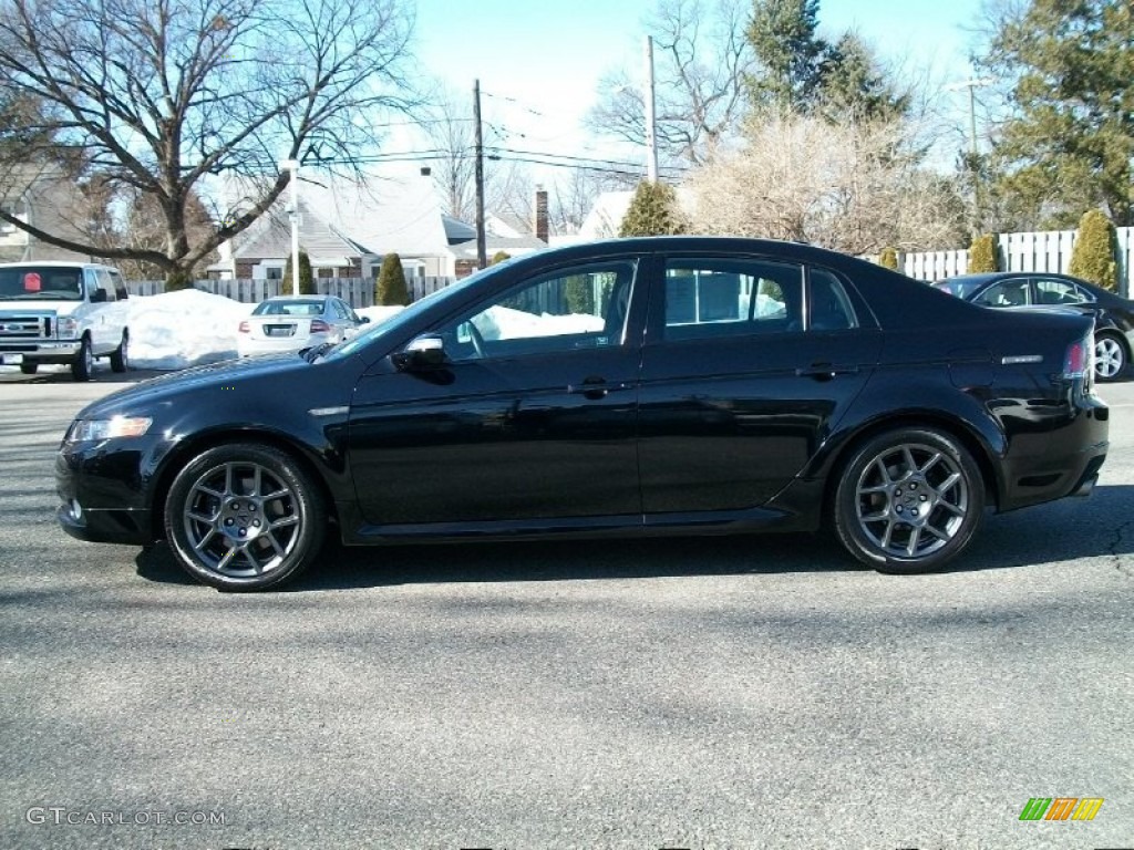 Nighthawk Black Pearl 2007 Acura TL 3.5 Type-S Exterior Photo #52046687