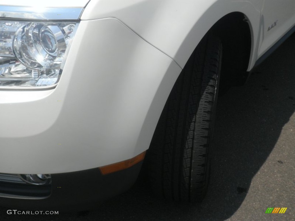 2010 MKX AWD - White Platinum Tri-Coat / Medium Light Stone photo #16