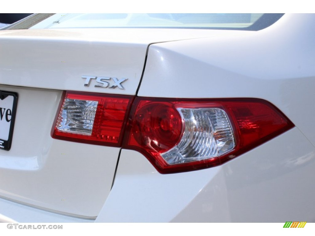 2009 TSX Sedan - Premium White Pearl / Parchment photo #21