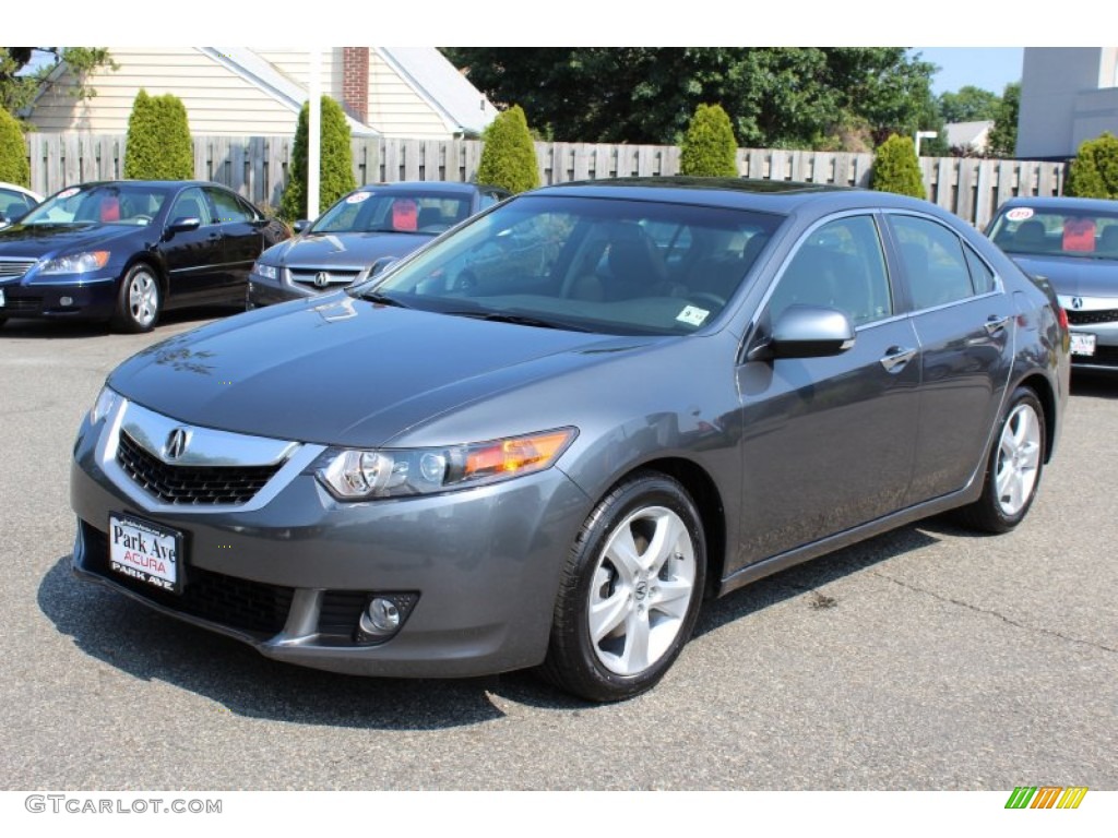 2010 TSX Sedan - Polished Metal Metallic / Ebony photo #5