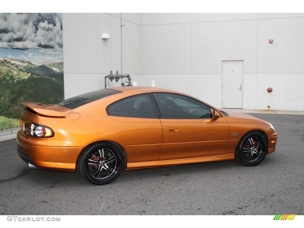 2006 GTO Coupe - Brazen Orange Metallic / Black photo #2