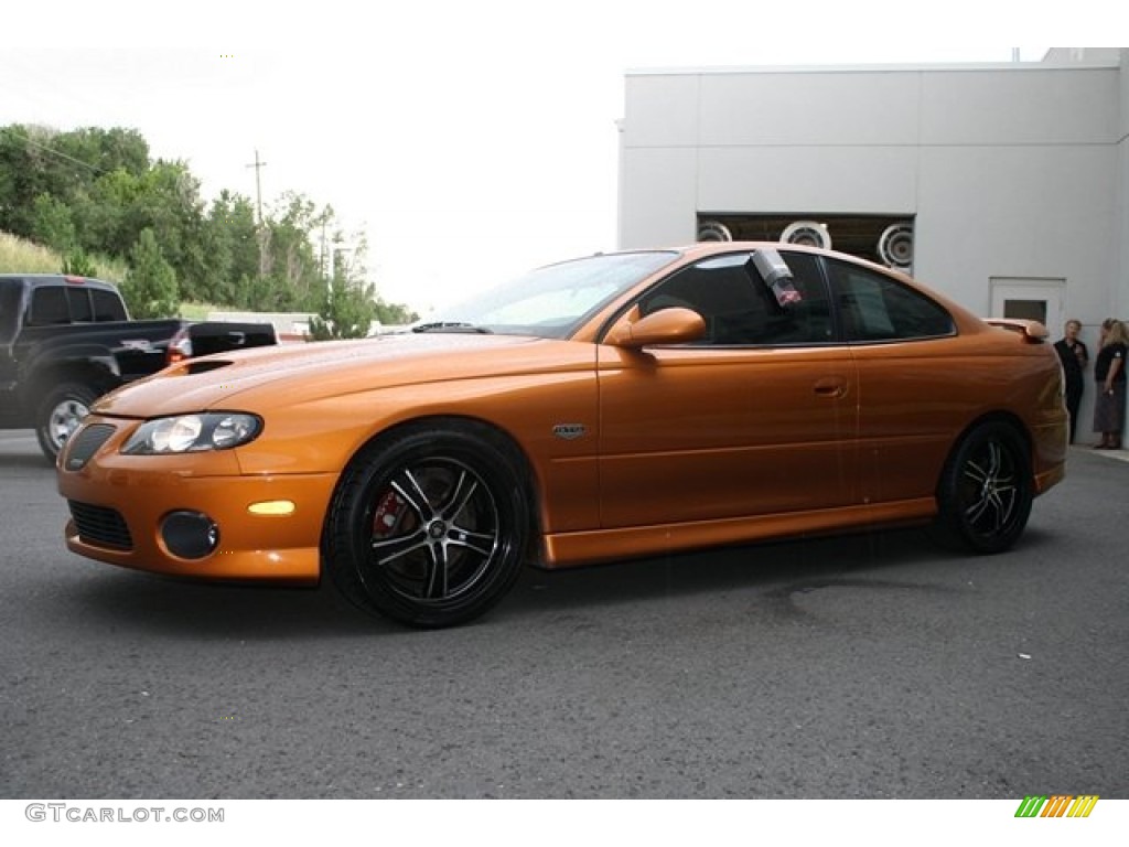 2006 GTO Coupe - Brazen Orange Metallic / Black photo #5